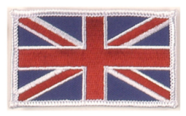 Stoffabzeichen Flagge Großbritannien